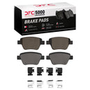 DFC 12-15 Volkswagen Passat Front & Rear Rotors with 5000 Advanced Brake Pads w/Hardware