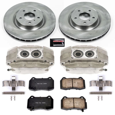 Power Stop 03-08 Nissan 350Z Front & Rear Autospecialty Kit w/Calipers