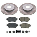 Power Stop 18-24 Nissan LEAF Front and Rear Semi-Coated Rotor Kit