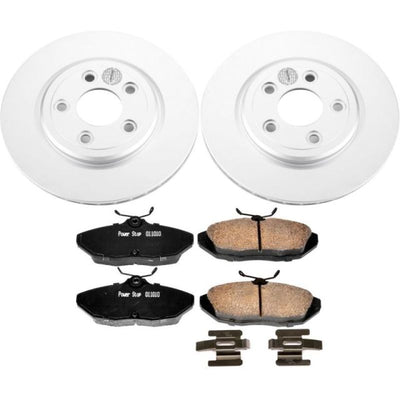 Power Stop 02-05 Ford Thunderbird Front & Rear Z17 Evolution Geomet Coated Brake Kit