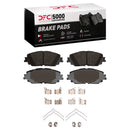 DFC 18-25 Lexus UX250h Front & Rear Drill/Slot Geoperf Rotors 5000 Advanced Brake Pads w/Hardware