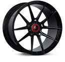 Vossen x Novitec NF10 22x12in - 5x114.3 BP - ET33 - Gloss Black Ferrari 488 / F8 Rear Wheel