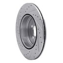 R1 12-20 BMW 335i Front & Rear Drilled & Slotted Silver Brake Rotor Set