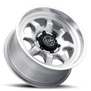 ICON Nuevo 17x8.5 / 6x5.5 / 25mm / 5.75in BS Silver Machined Wheel