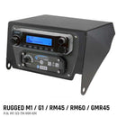 Rugged Radios Can-Am Mav X3 Comp Comm Kit w/ BT 2-Way Radio 696 PLUS / M1 VHF Bus Band / Dash Mount
