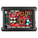 DS18 1-Channel SXE Amplifier Class D 800/1ohm 600/2ohm 300/4ohm Watts RMS- Red