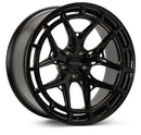 Vossen HFX-1 21x12 - 5x120 - ET52 - Deep - 72.56 - Gloss Black Wheel