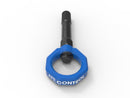 aFe CONTROL Front Tow Hook Nissan Z 23-25 V6-3.0LBlue