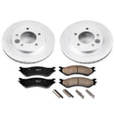Power Stop 97-00 Ford Expedition Front & Rear Z17 Evolution Geomet Coated Brake Kit