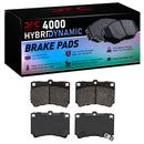 DFC 90-02 Mercury Tracer Front 4000 Hybridynamic Brake Pads