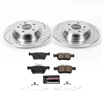 Power Stop 2020 Ford Fusion Front & Rear Z23 Evolution Sport Brake Kit