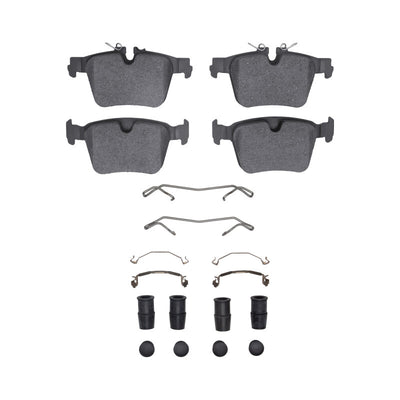 DFC 21-25 Polestar Polestar 2 Rear 5000 Advanced Low Metallic Brake Pads and Hardware Kit