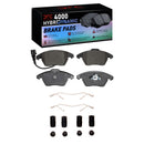 DFC 08-15 Audi TT Quattro Front & Rear Geospec Rotors w/4000 HybriDynamic Brake Pads w/Hardware