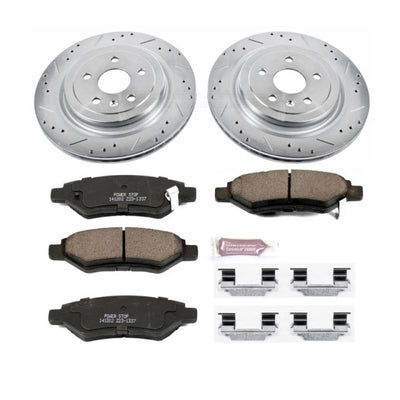 Power Stop 08-14 Cadillac CTS Front & Rear Z23 Evolution Sport Brake Kit