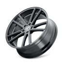Kraze KR190 Lusso 18x8 / 5x112 BP / 40mm Offset / 66.56mm Hub Gloss Black Wheel