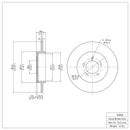 DFC GeoSPEC Coated Rotors - Plain
