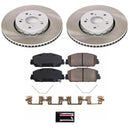Power Stop 13-18 Acura RDX Front and Rear Semi-Coated Rotor Kit
