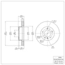 DFC Brake Rotors - Plain