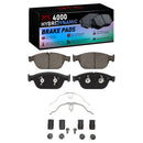 DFC 11-18 Audi A8 Quattro Front Geospec Rotors w/4000 HybriDynamic Brake Pads w/Hardware