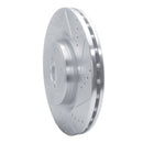 R1 18-24 Subaru WRX STI Front & Rear Drilled & Slotted Silver Brake Rotor Set