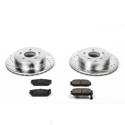 Power Stop 06-12 Mitsubishi Eclipse Front & Rear Z23 Evolution Sport Brake Kit