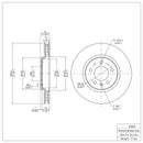 DFC GeoSPEC Coated Rotors - Plain