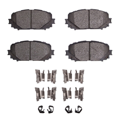 DFC 12-18 Toyota Yaris (USA/Canada) Front 5000 Advanced Ceramic Brake Pads and Hardware Kit