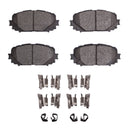 DFC 12-18 Toyota Yaris Front & Rear Geospec Rotors w/4000 HybriDynamic Brake Pads w/Hardware