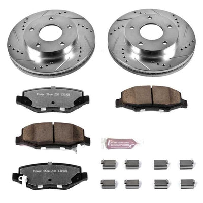 Power Stop 09-11 Dodge Nitro Front & Rear Z36 Truck & Tow Brake Kit