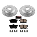 Power Stop 12-15 Honda Crosstour Front & Rear Z23 Evolution Sport Brake Kit