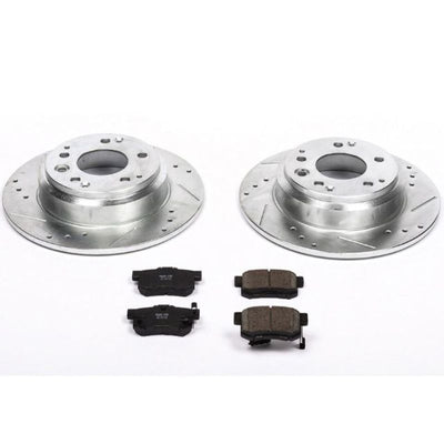 Power Stop 96-98 Acura RL Rear Z23 Evolution Sport Brake Kit w/Calipers