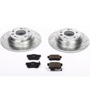 Power Stop 96-98 Acura RL Rear Z23 Evolution Sport Brake Kit w/Calipers
