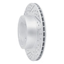 R1 95-04 Toyota 4Runner Front Left Drilled & Slotted Geo-Carbon Rotor