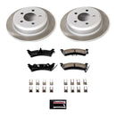 Power Stop 93-98 Jeep Grand Cherokee Front and Rear Semi-Coated Rotor Kit