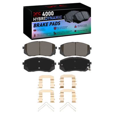 DFC 12-16 Kia Sportage Front Geospec Rotors w/4000 HybriDynamic Brake Pads w/Hardware