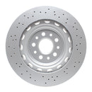 DFC 14-24 Maserati Ghibli Front Drilled Hi-Carbon Alloy Geomet Coated Rotor