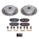 Power Stop 06-07 Subaru B9 Tribeca Front and Rear Semi-Coated Rotor Kit