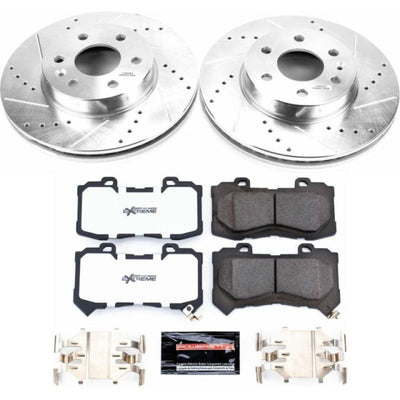 Power Stop 15-20 GMC Canyon Front and Rear Z36 Truck & Tow Kit w/Cals