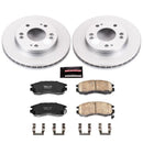 Power Stop 90-94 Eagle Talon Front & Rear Z17 Evolution Geomet Coated Brake Kit