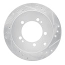 R1 91-99 Dodge Stealth Front & Rear Drilled & Slotted Silver Brake Rotor Set