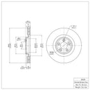 DFC GeoSPEC Coated Rotors - Plain