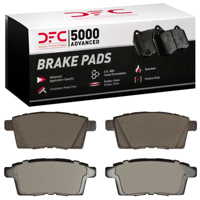 DFC 07-15 Mazda Cx-9 Rear Ceramic 5000 Advanced Brake Pads