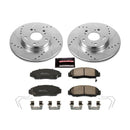 Power Stop 12-15 Honda Civic Front Z23 Evolution Sport Brake Kit w/Calipers