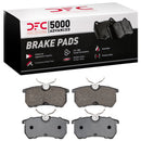 DFC 01-19 Ford Focus Rear 5000 Advanced Low Metallic Brake Pads