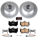 Power Stop 04-06 Porsche Cayenne Front & Rear Z23 Evolution Sport Coated Brake Kit