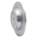 R1 09-15 Ford Focus RS (Mexico) Rear Right Drilled & Slotted Silver Brake Rotor