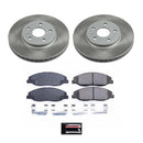 Power Stop 08-14 Cadillac CTS Front and Rear Semi-Coated Rotor Kit