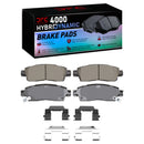 DFC 02-09 Buick Rainier Rear Geospec Rotors w/4000 HybriDynamic Brake Pads w/Hardware