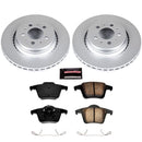 Power Stop 03-14 Volvo XC90 Front & Rear Z23 Evolution Sport Coated Brake Kit
