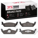 DFC 03-04 Dodge Dakota 4WD Rear 5000 Advanced Semi Metallic Brake Pads